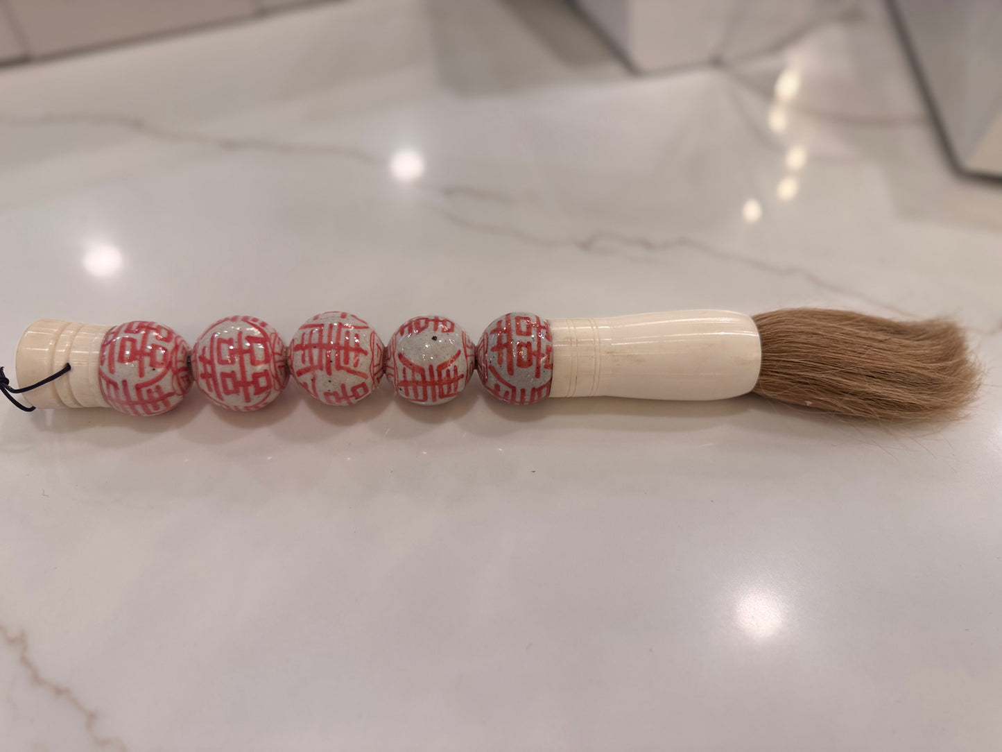LoA Caligraphy Brush, Coral Red Double Happiness