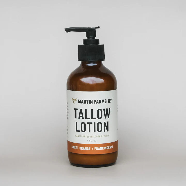 Tallow Lotion - Sweet Orange + Frankincense