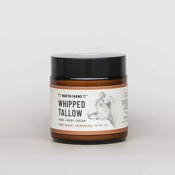 Whipped Tallow - Sweet Orange + Frankincense