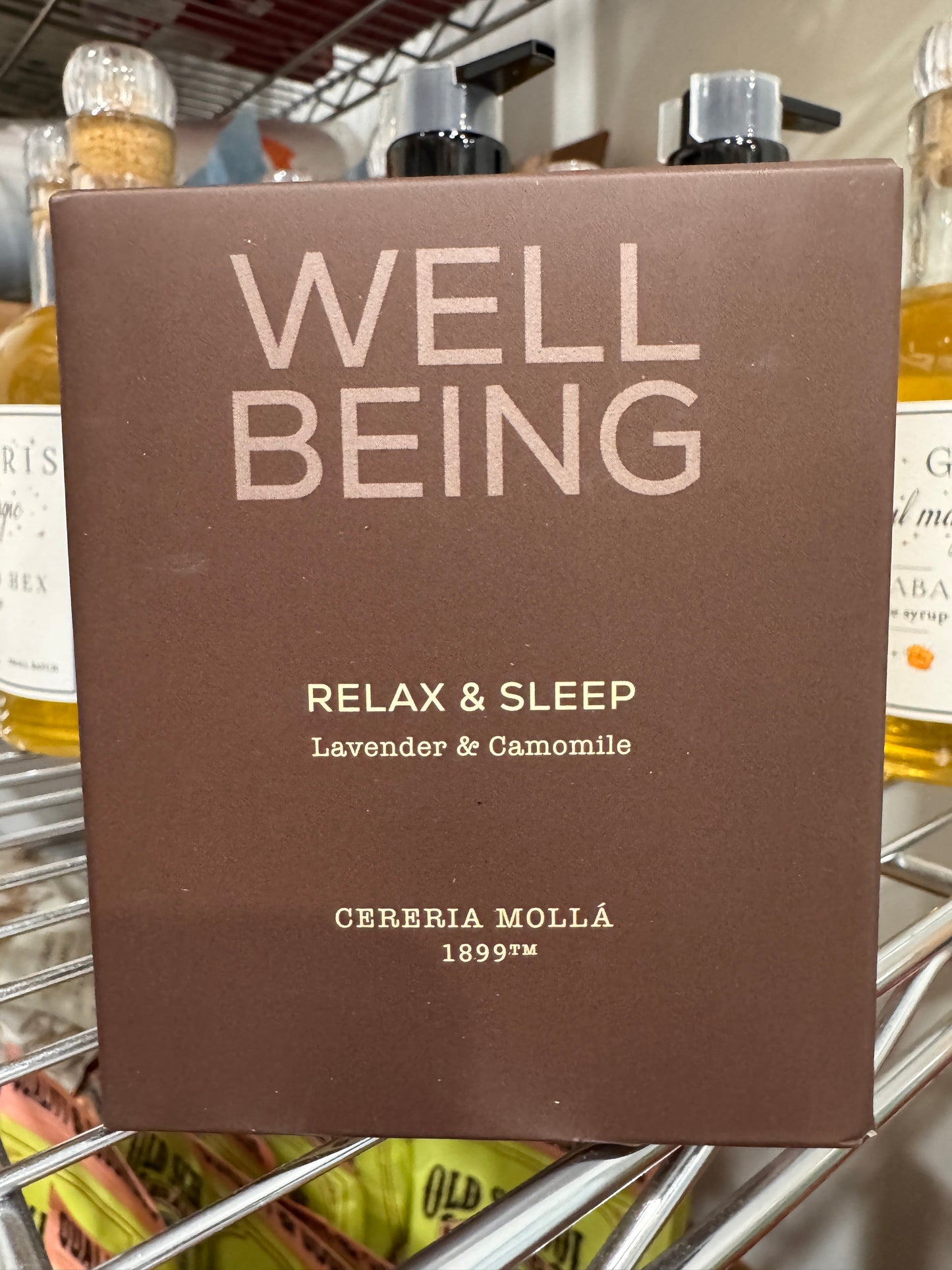 CERERIA MOLLA Relax & Sleep Lavender & Camomile 8 0z Candle