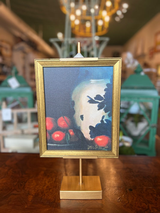 Hill & Dale Framed Fruit & Ginger Jar W/ Easel