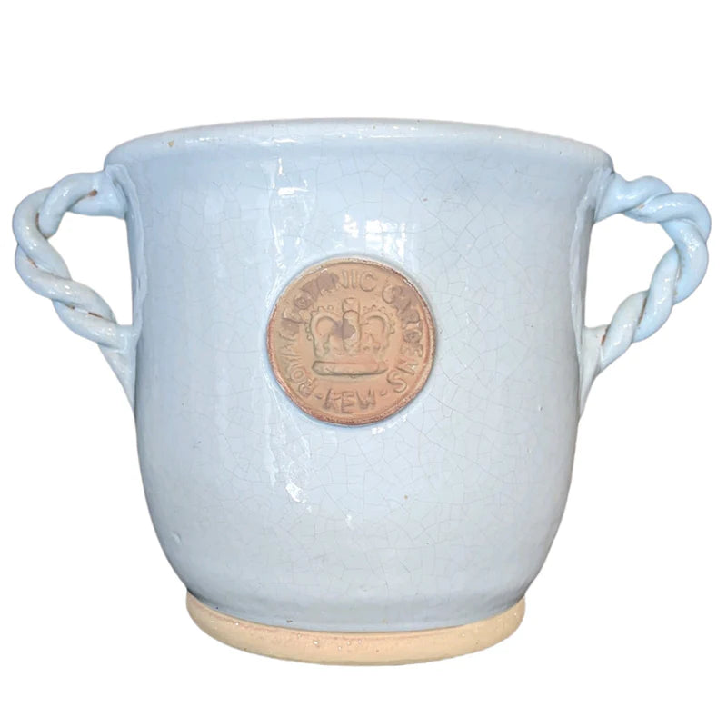 Bot Collection Bedford Twisted Handle Pot, Small, Duck Egg Blue