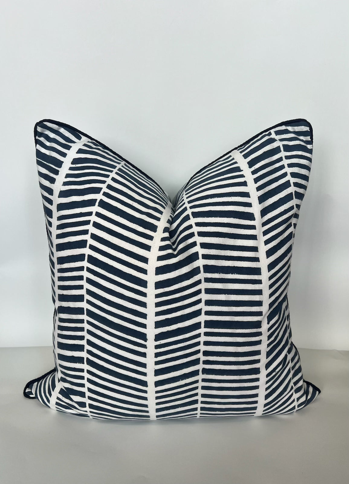Harbor Herringbone Pillow