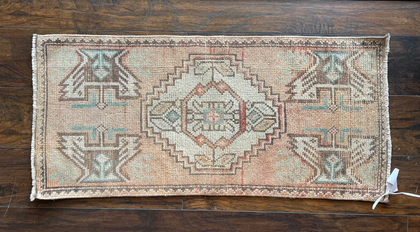 Burnt Sand Oushak Rug