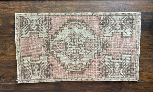 Muted Rose Oushak Rug