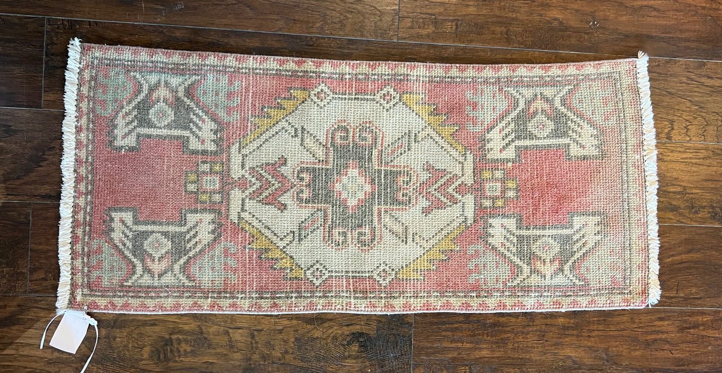 Dark Rose Oushak Rug