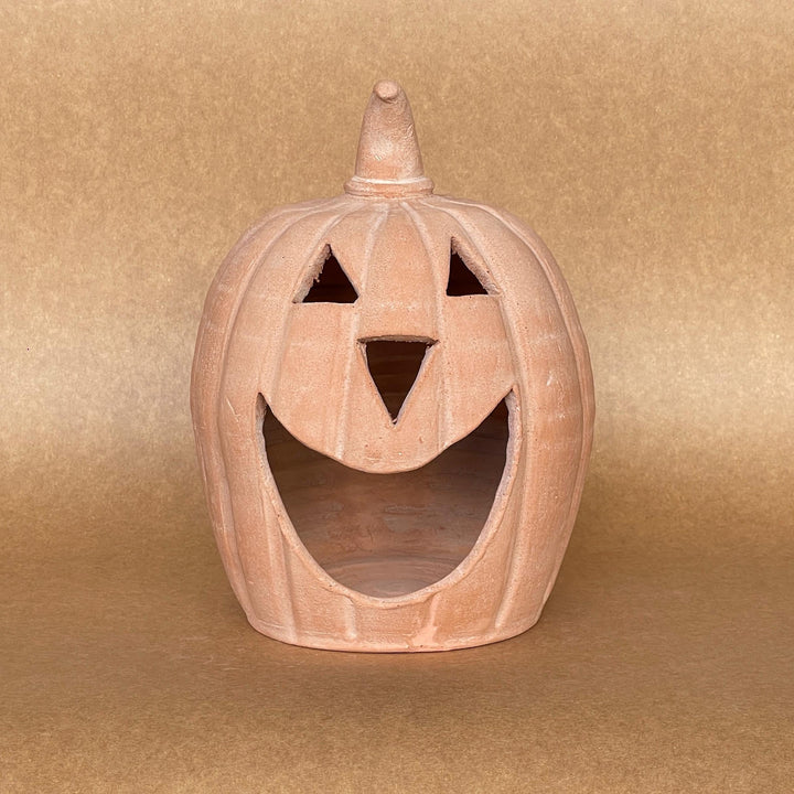 Bot Collections Jack-O-Lantern Candy Bowl, Natural