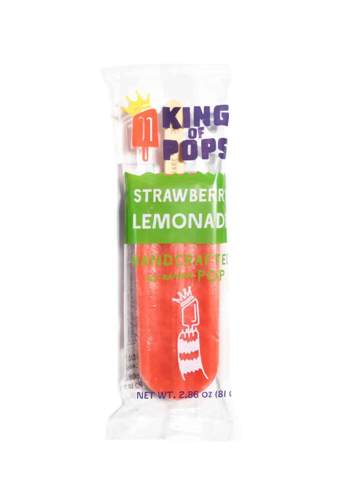 King of Pops Strawberry Lemonade