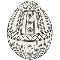 Hester & Cook Coloring Easter Egg Placemat
