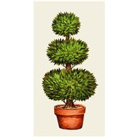 Hester & Cook Topiary Guest Towel