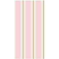 Hester & Cook Pink/gold Awning Guest Towel