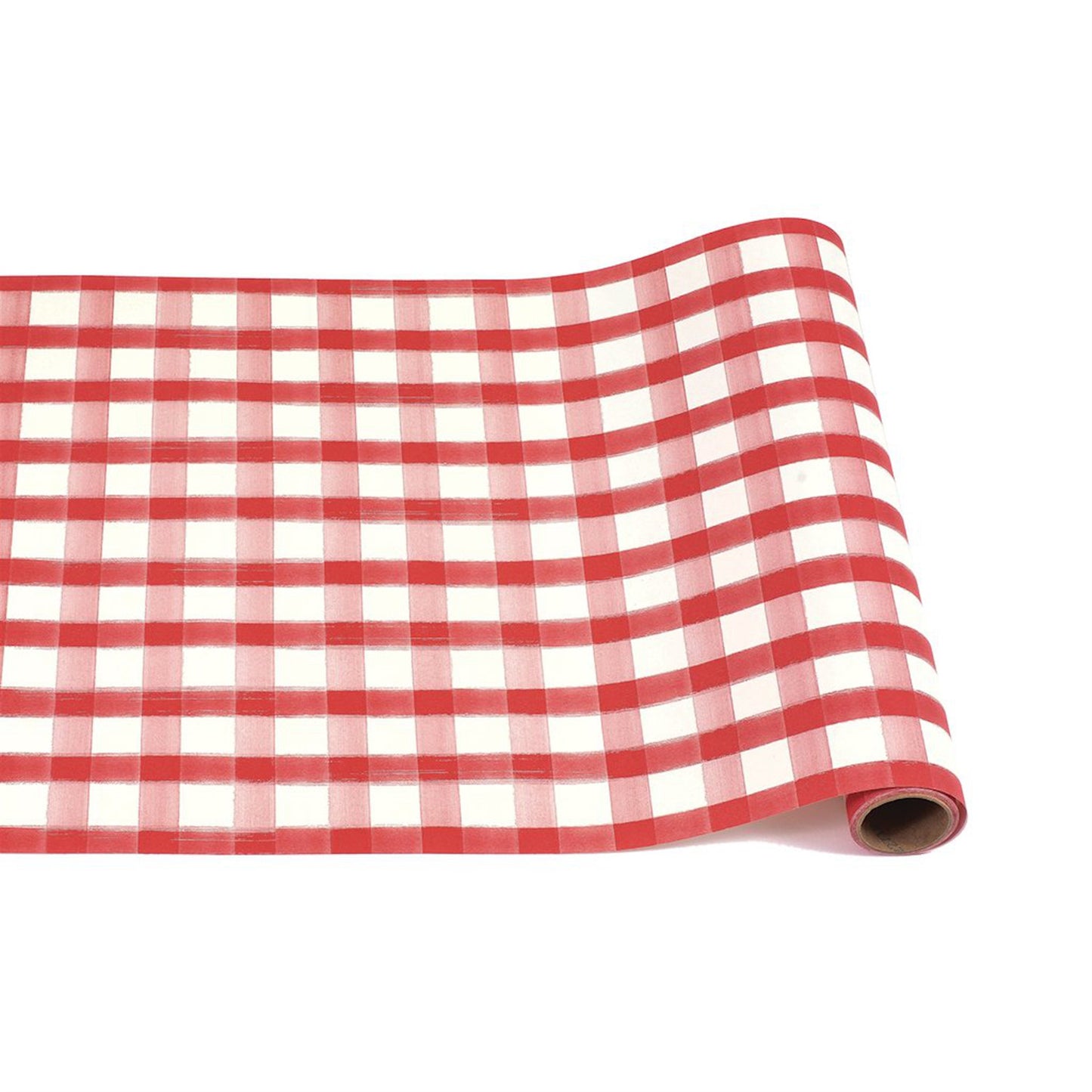 Hester & Cook Painted Check Table Runner