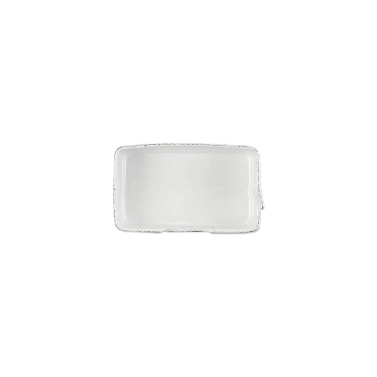 Vietri Lastra White Guest Towel Holder
