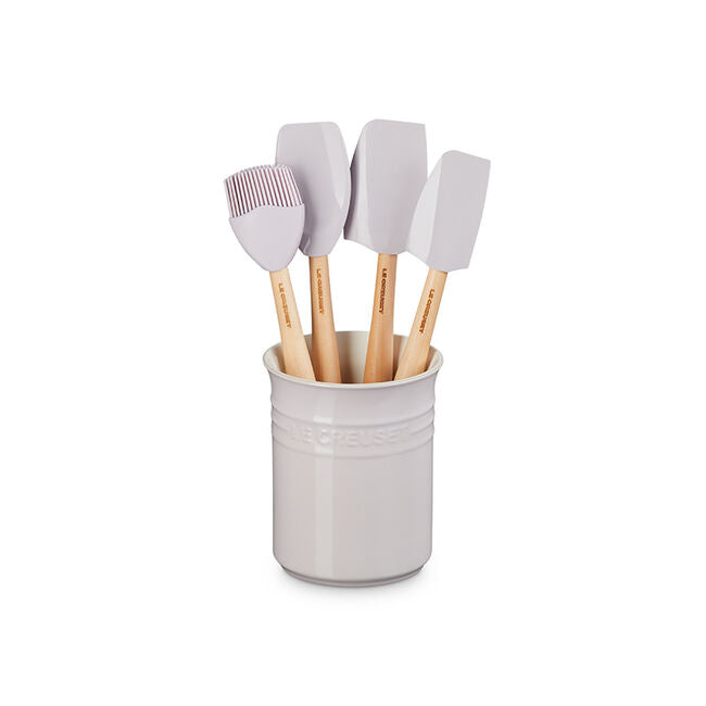 Le Creuset S/5 Utensil Crock, Sea Salt