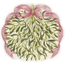 Hester & Cook Die-Cut Mistletoe Placemat