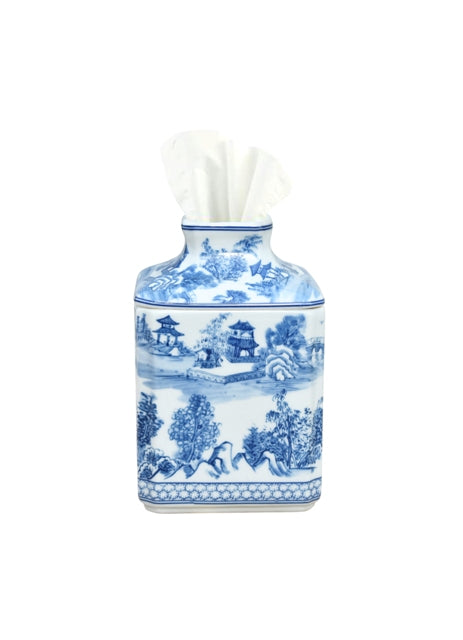 CHIN SQ TISSUE BOX 8"