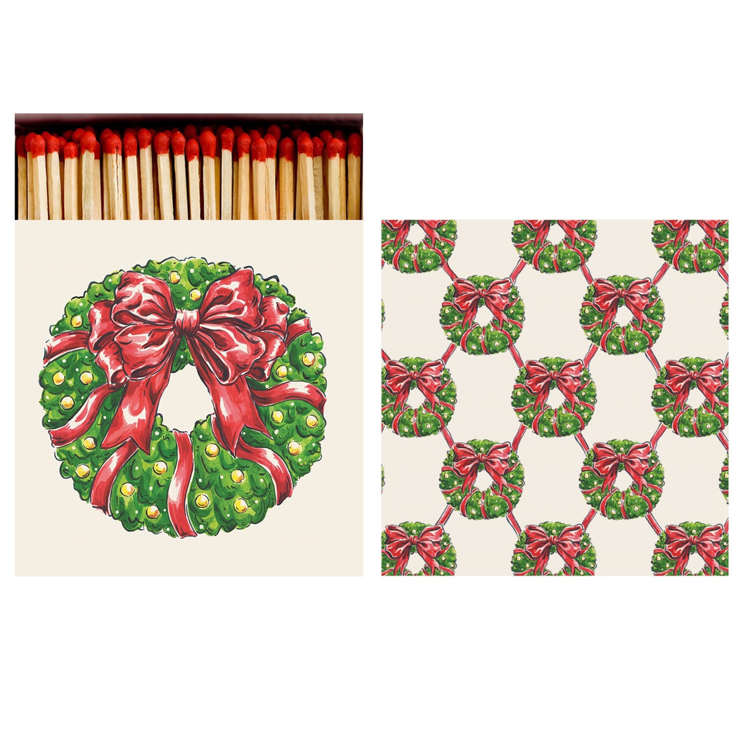 Hester & Cook Holiday Wreath Matches