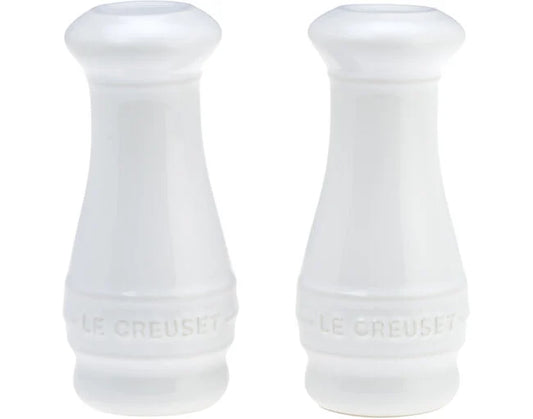 Le Creuset 4oz S&P Shakers, White