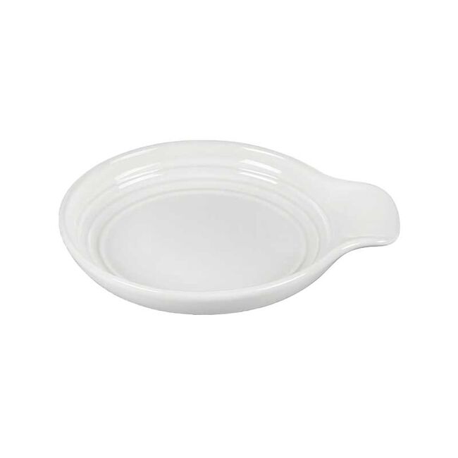 Le Creuset 6in Rnd Spoon Rest, White