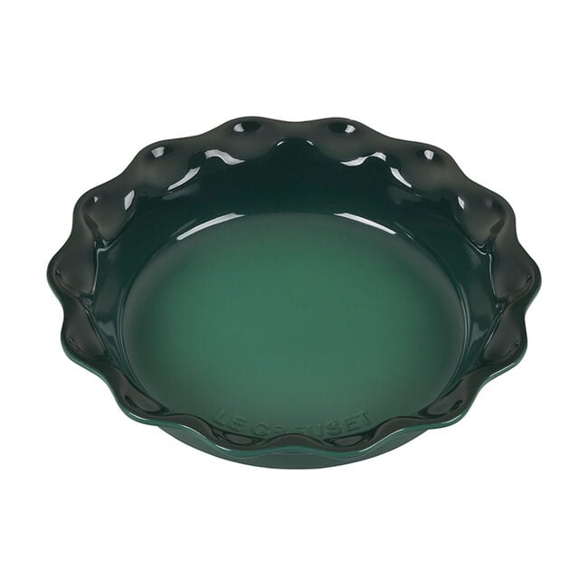 Le Creuset Fluted Pie Dish, Cerise