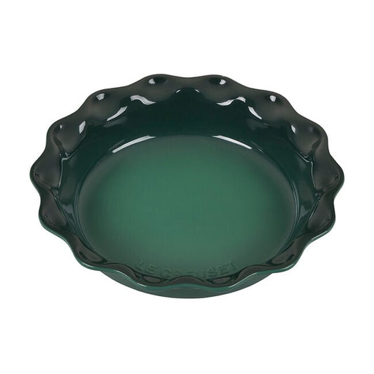 Le Creuset 9in Heritage Fluted Pie Dish, Artichaut