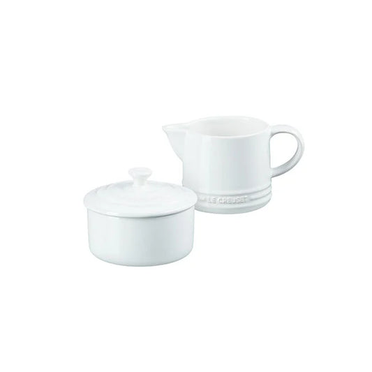 Le Creuset Cream & Sugar, White