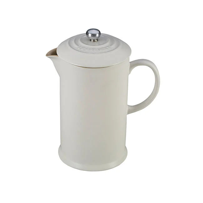 Le Creuset 34oz Coffee Pot & Press, Sea Salt