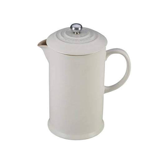 Le Creuset 34oz Coffee Pot & Press, Sea Salt