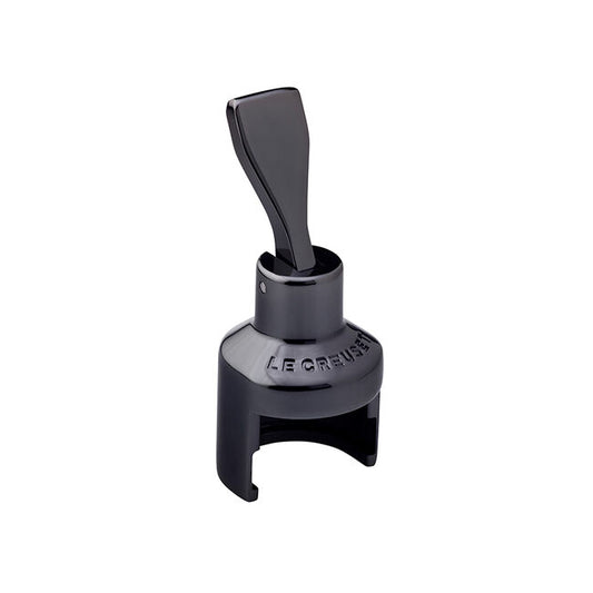 Le Creuset Champagne Crown Sealer, Black Nickel