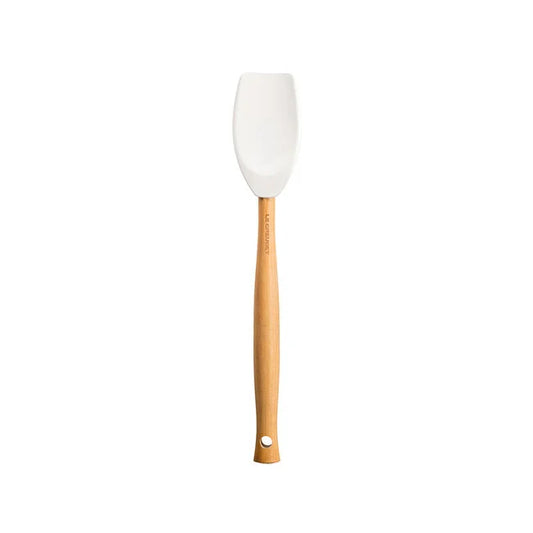 Le Creuset Craft Spatula Spoon, White