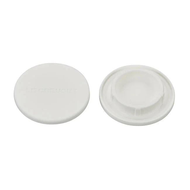 Le Creuset S/2 Mill Caps, White