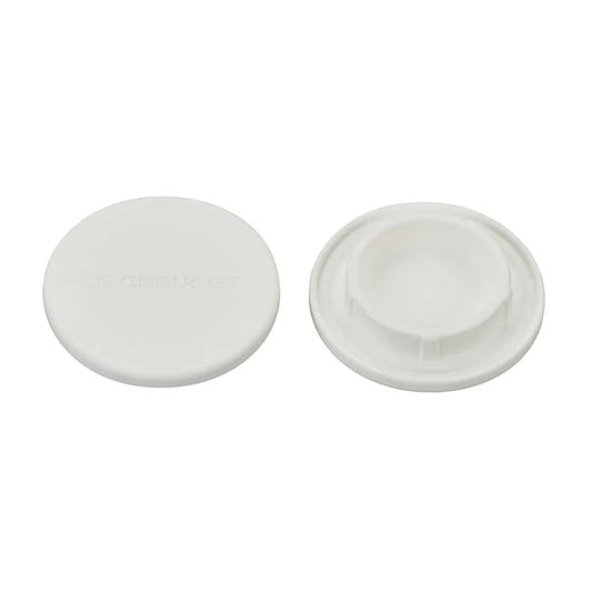Le Creuset S/2 Mill Caps, White