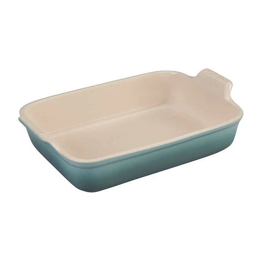 Le Creuset 4t Heritage Rect Baking Dish, Sea Salt
