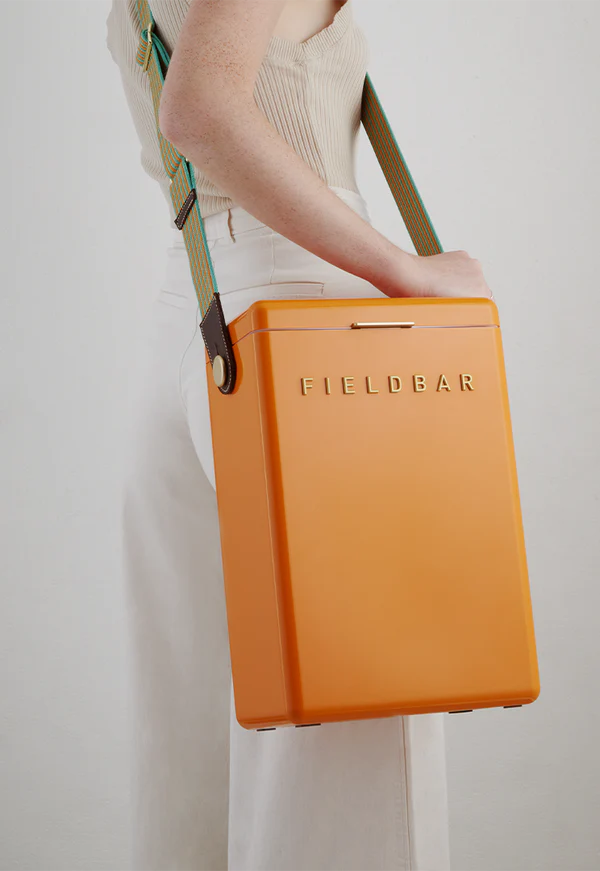 Fieldbar Drinks Box Swing Sling, Orchard Orange & Parisian Green