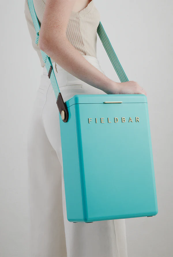 Fieldbar Drinks Box Swing Sling Bazaruto Blue & Safari White