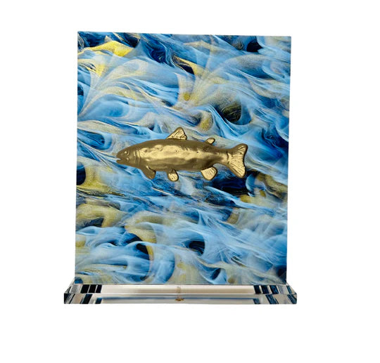 Southern Tribute Match Strike, Blue, Trout