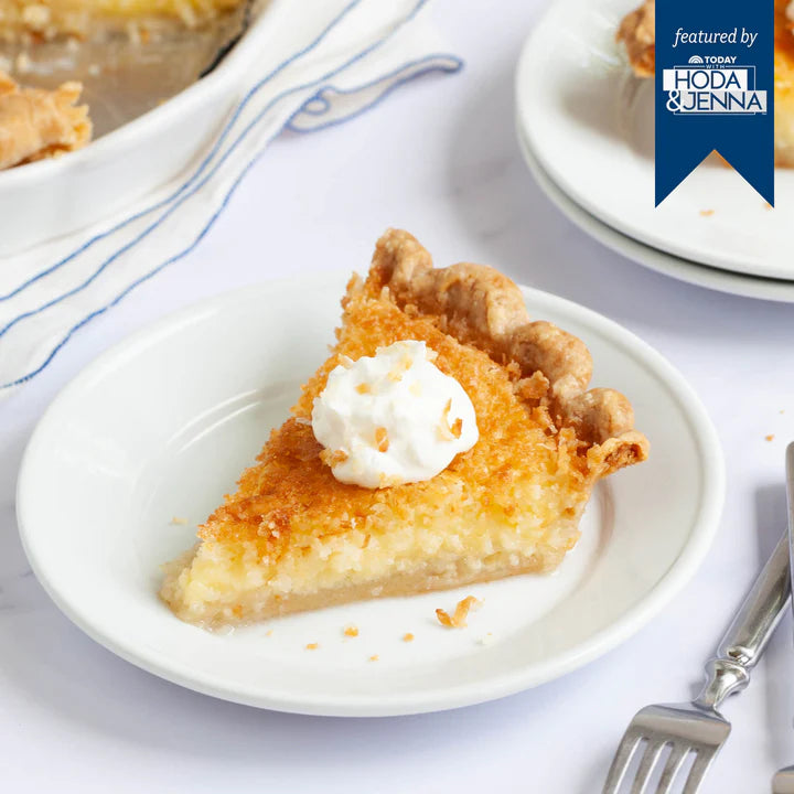Southern Baked Pie French Coconut Custard, 10in