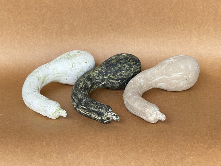 Bot Collections Terracotta Gourd, XL Verde White