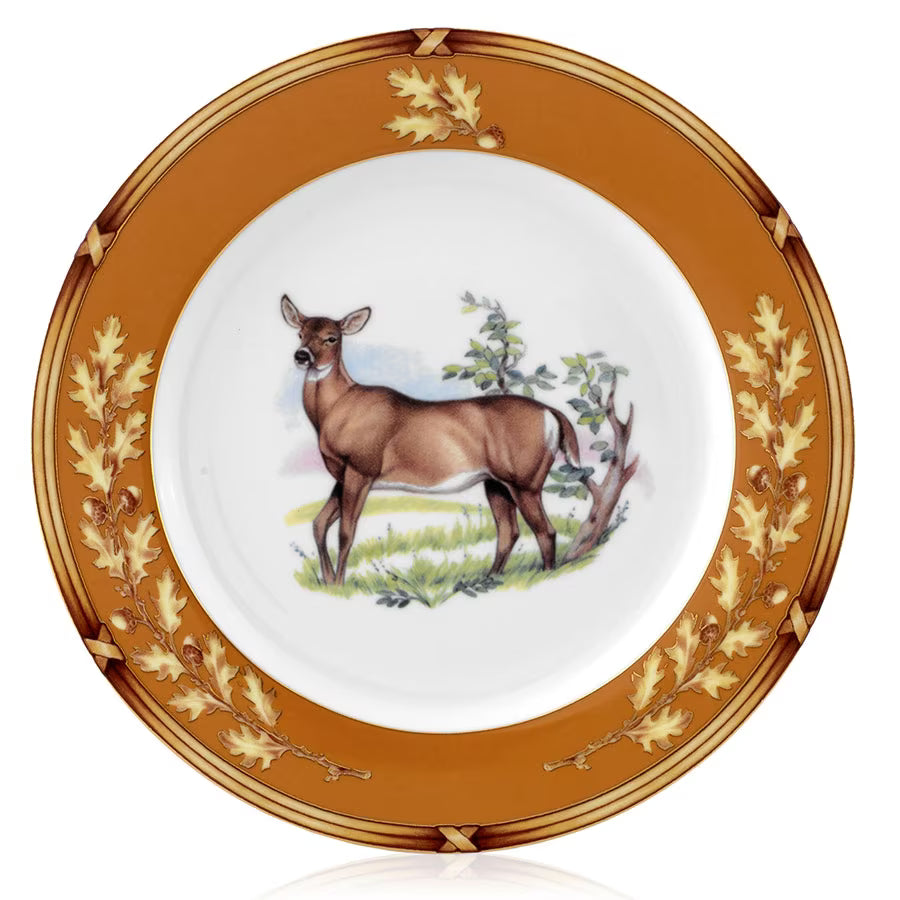 Julie Wear American Wildlife Bread Plate - Doe