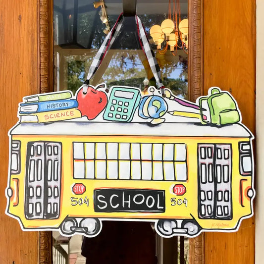 Home Malone School Bus Street Car Door Hanger