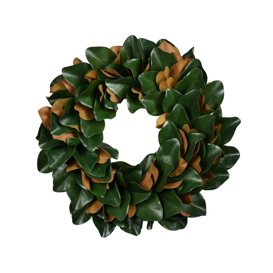 Mills Floral Magniloa Wreath 27"