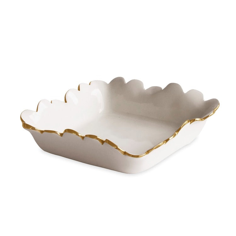 BEATRIZ BALL ENCANTO Colette Beverage Napkin Holder (Cream)