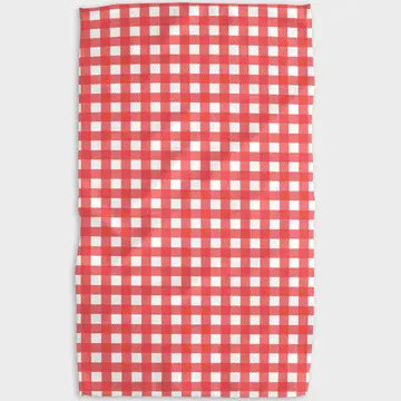 Geometry Gigi Candy Apple Tea Towel