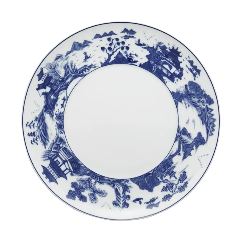 Mottahedeh BLUE SHOU DESSERT PLATE