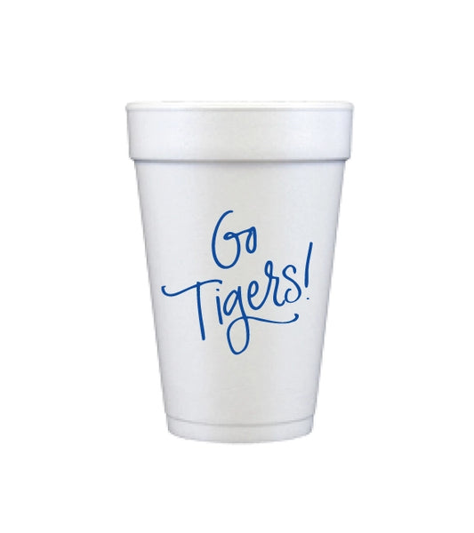 Natalie Chang Blue Go Tigers Styro