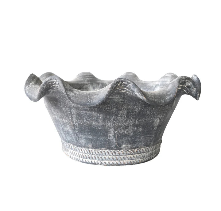 Bot Collection Chanteclor Low Bowl #6, Pewter