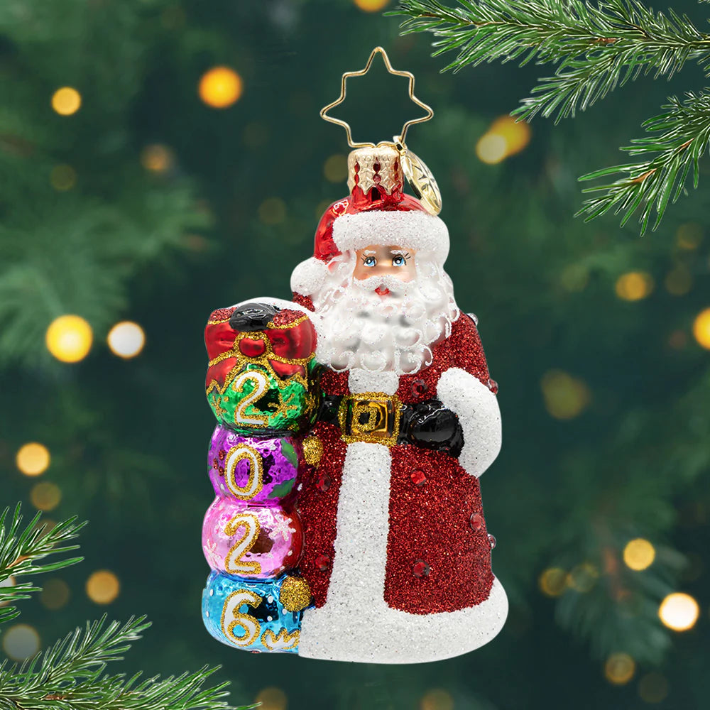 Christopher Radko 2026 Christmas Countdown Gem