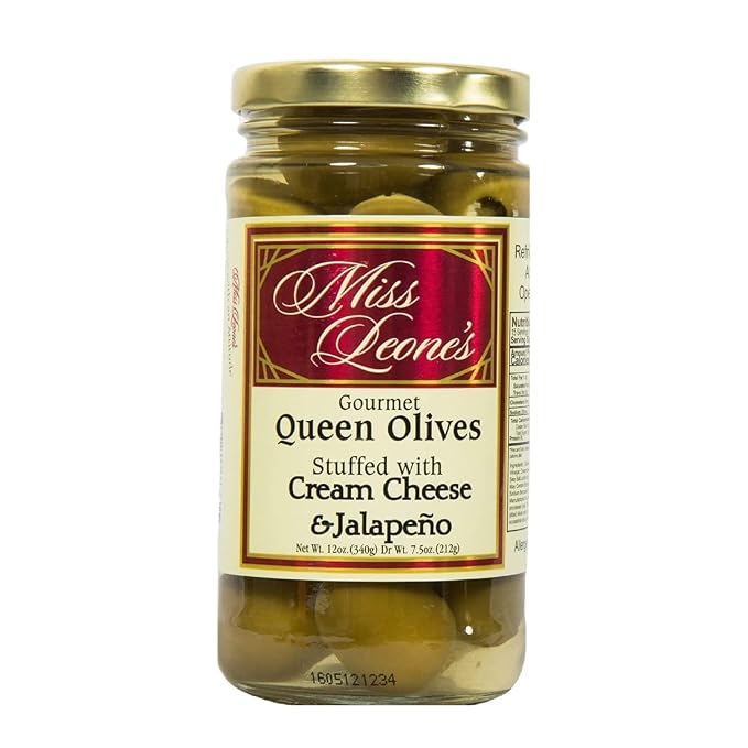 Cream Cheese & Jalapeno Stuffed Olives