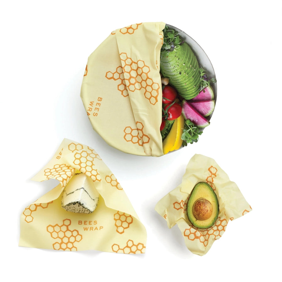 Bee's Wrap Assorted (S,M,L) - Honeycomb