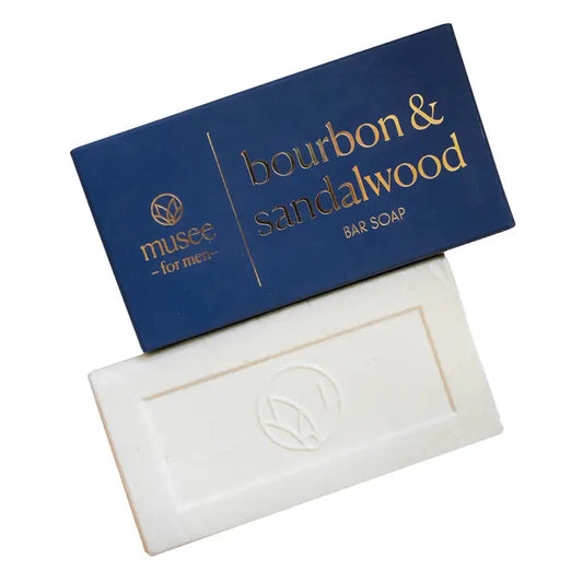 Musee Bourbon & Sandalwood Bar Soap
